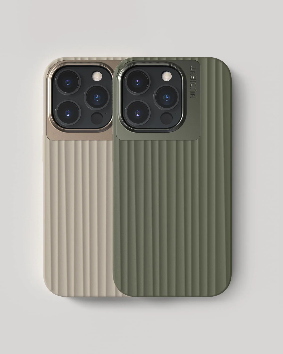 Bold Case - iPhone 14 Pro - Linen Beige & Olive Green