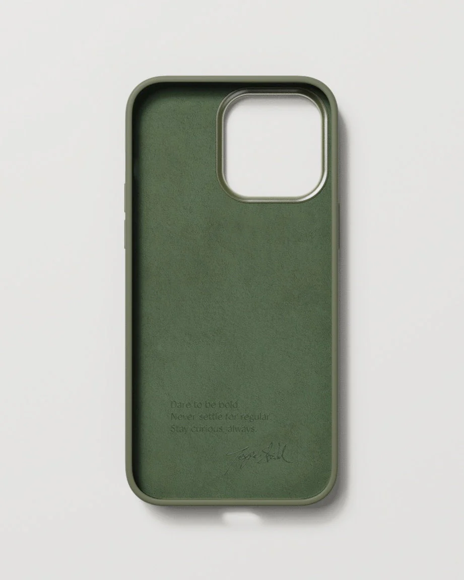 Bold Case - iPhone 14 Pro Max - Linen Beige & Olive Green - Image 5