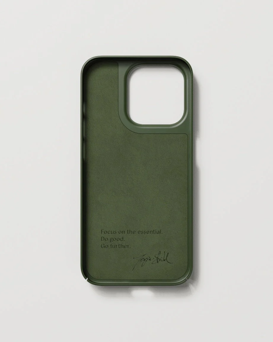 Thin Case - iPhone 14 Pro - Ink Black & Pine Green - Image 5