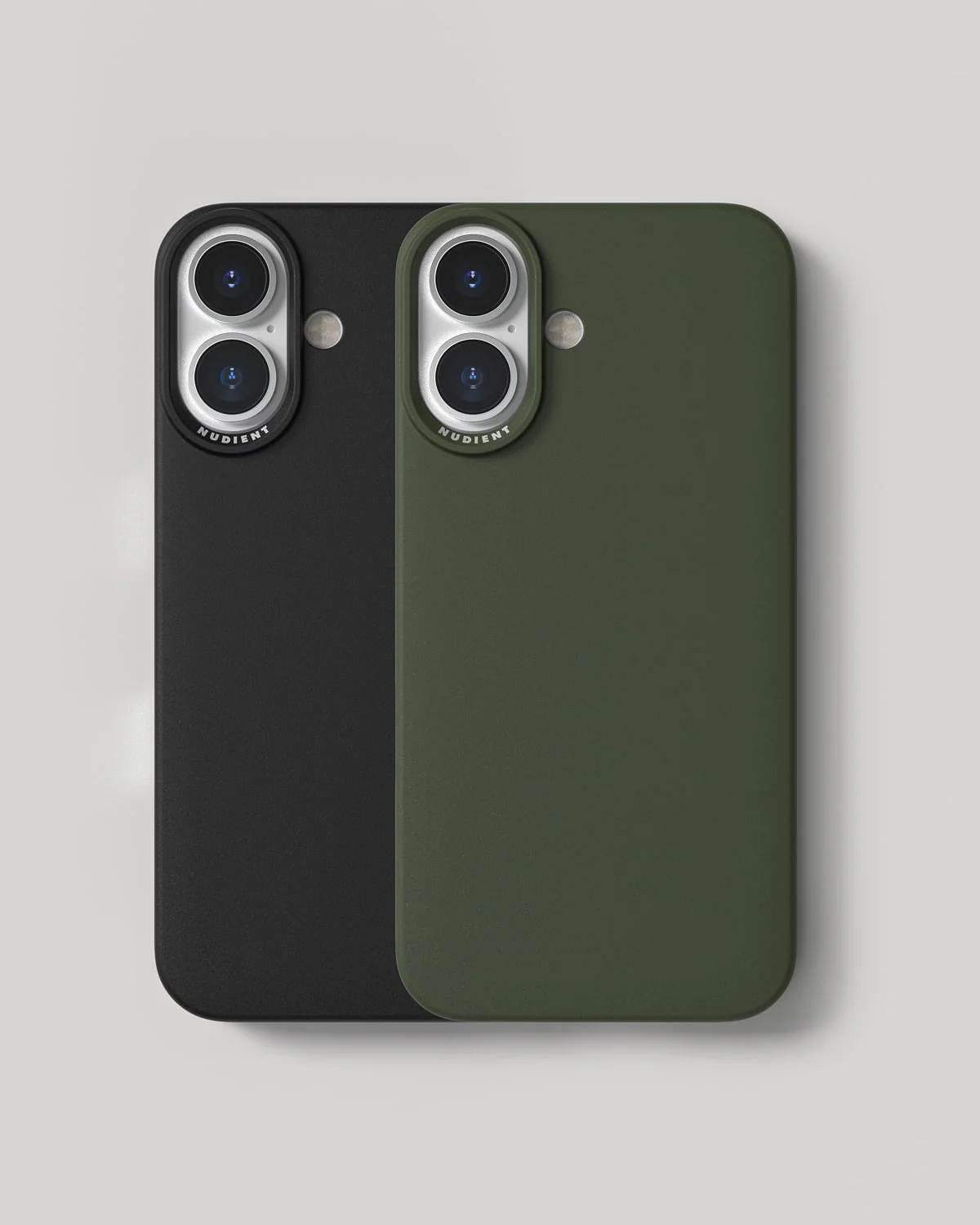 Thin Case - iPhone 16 - Ink Black & Pine Green